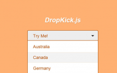 jQuery select下拉菜单美化dropkick插件